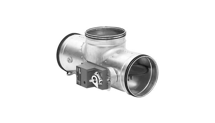 TATBU - Motorised alternating shut-off damper