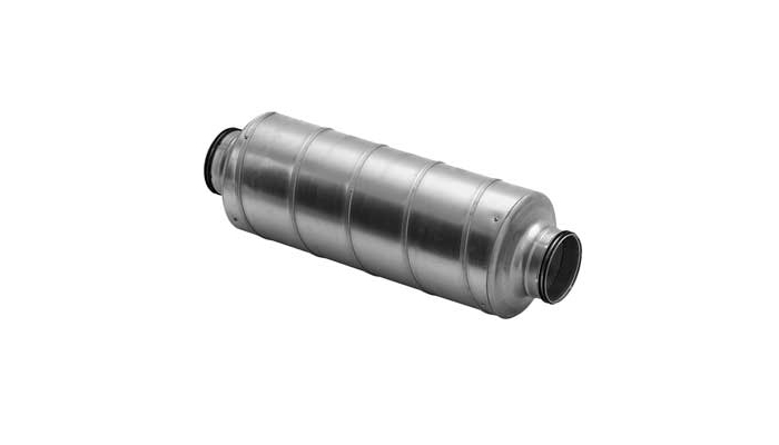 SLXU - Circular straight silencer