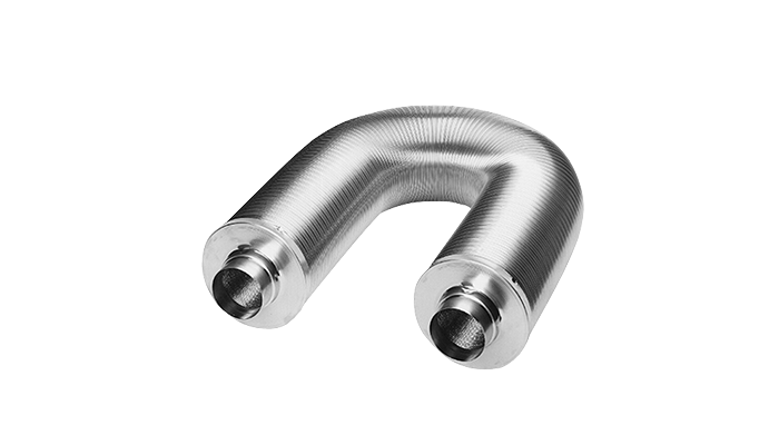 SLFA - Semiflexible double duct silencer