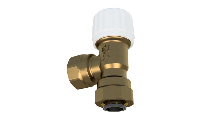 LinFlow-A - Angled valve with presetting