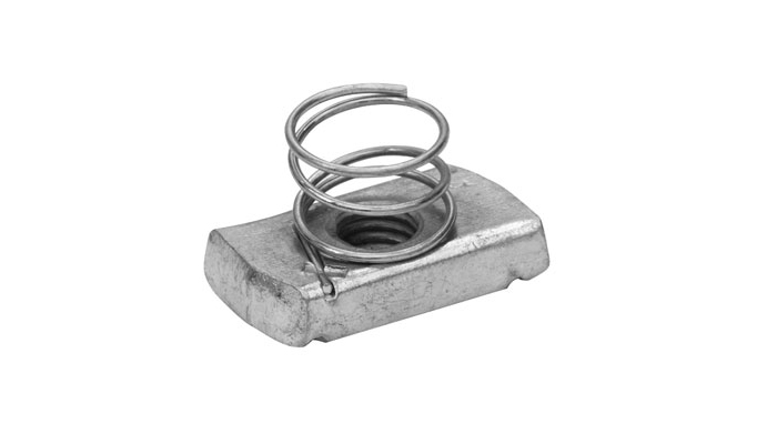 TSSNSL - Channel nut short spring