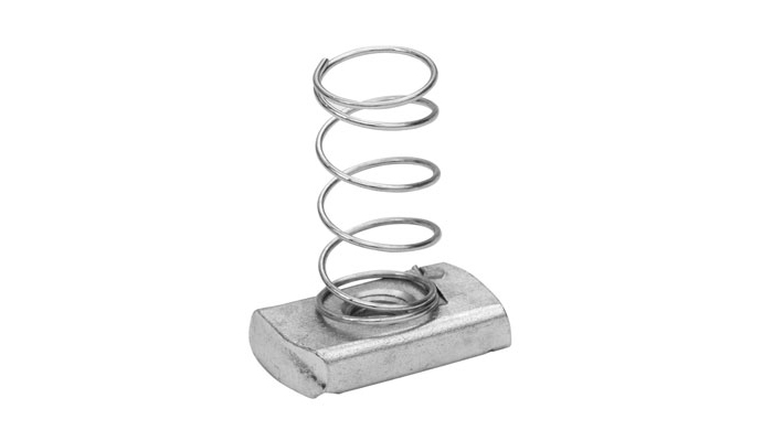 TSSNLL - Channel nut long spring