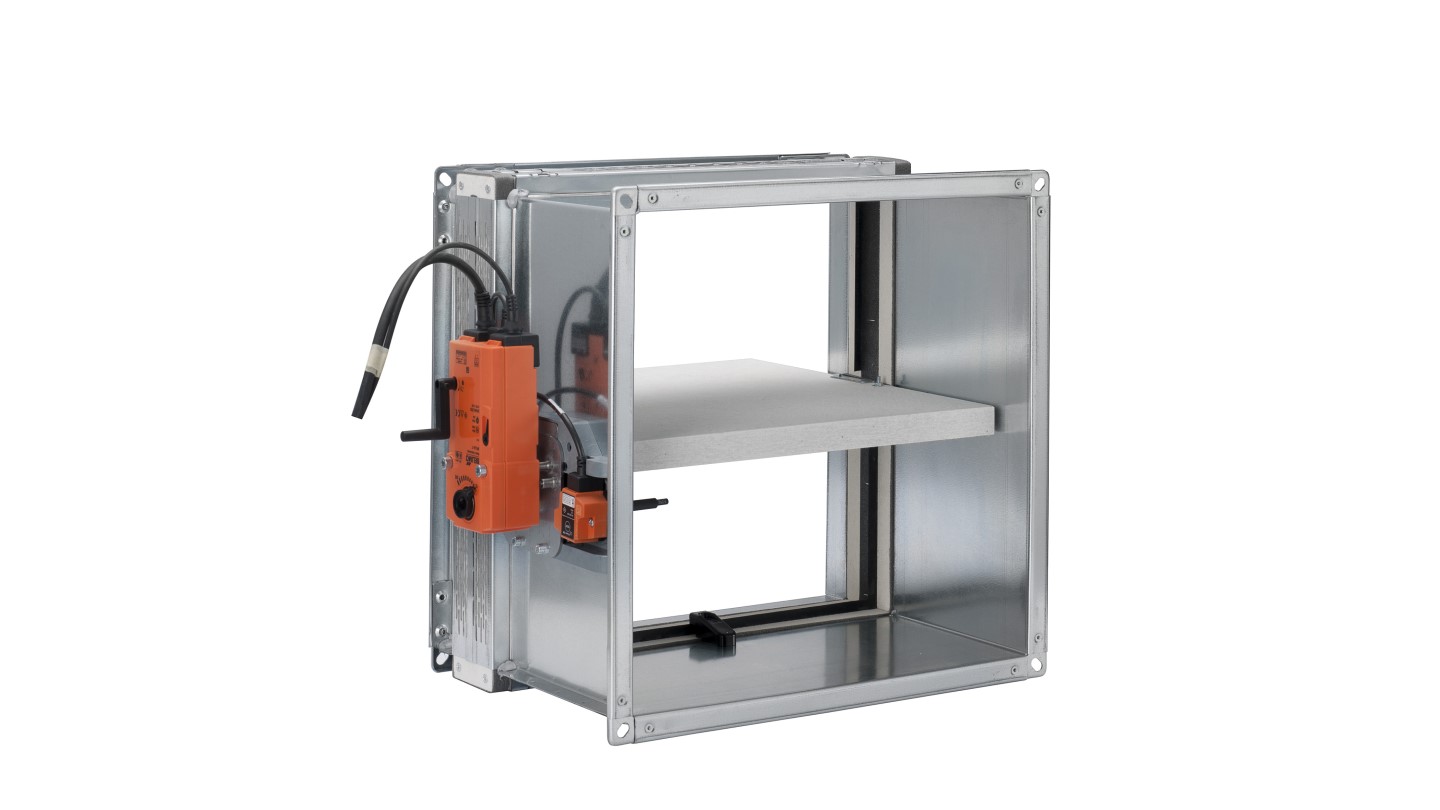 WK25 - Motorised fire damper