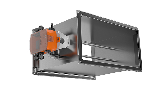 FRA - Flow meassuring unit - rectangular