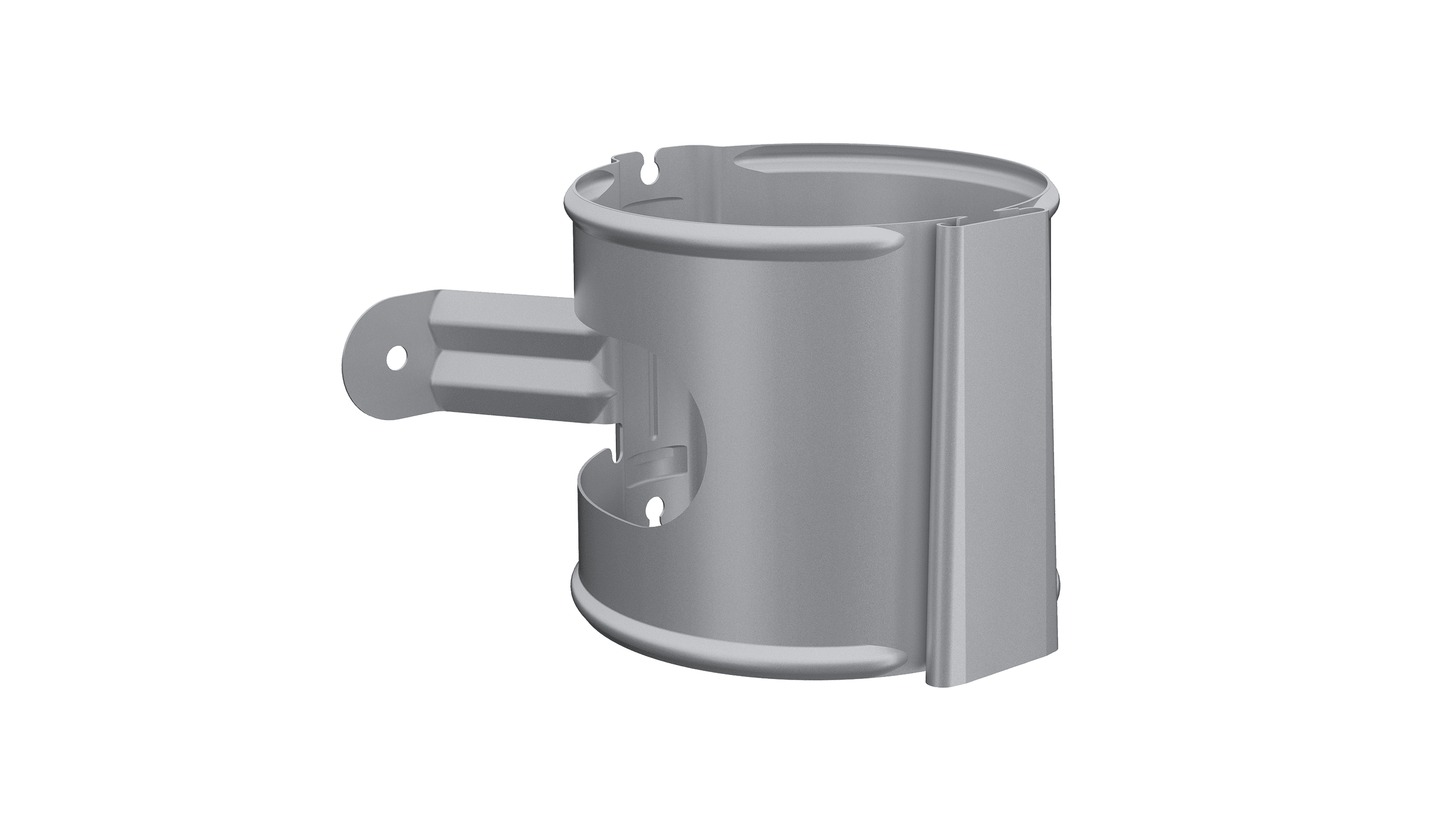 ASVHA - Holder downpipe, aluminium