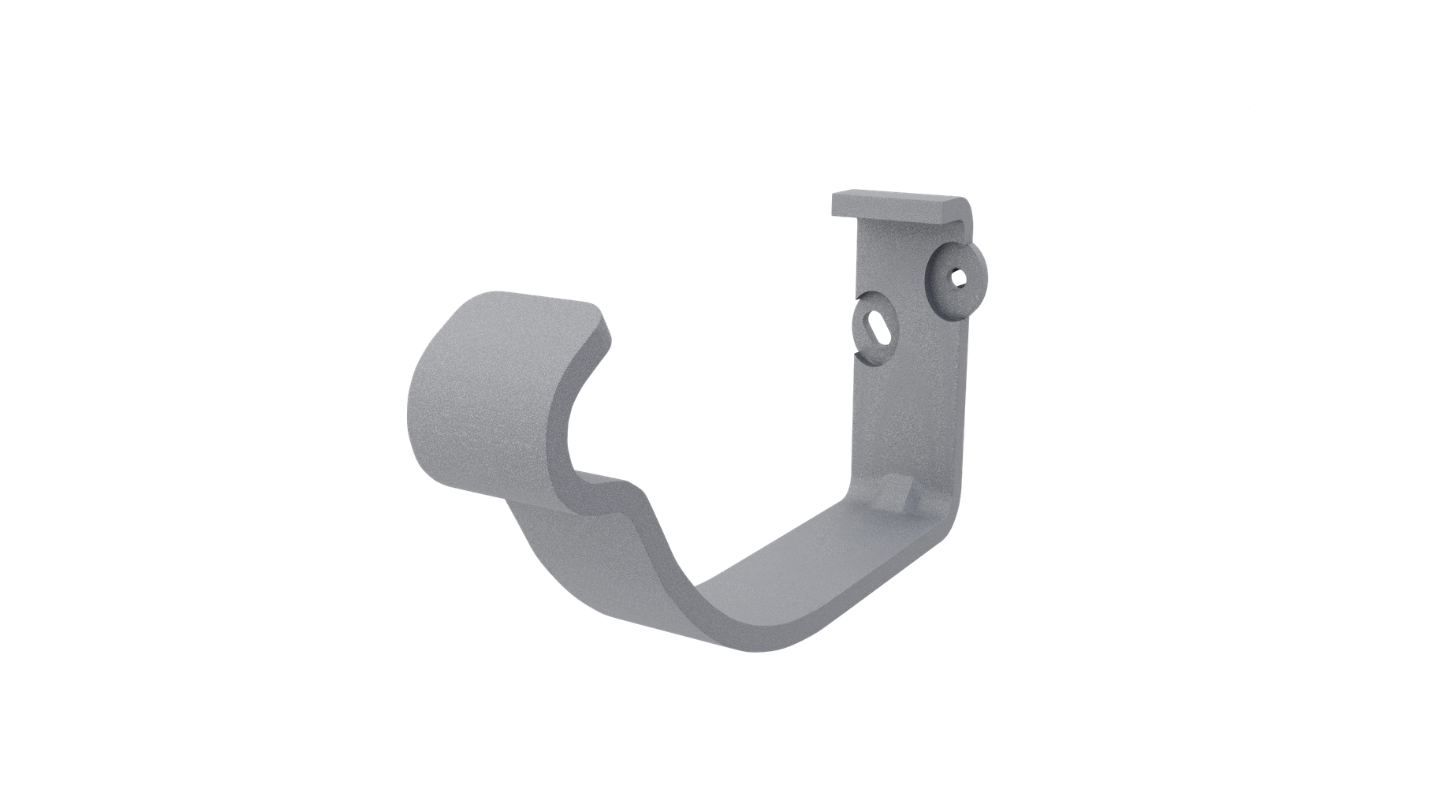 AKFK - Bracket for half-round gutter, aluminium