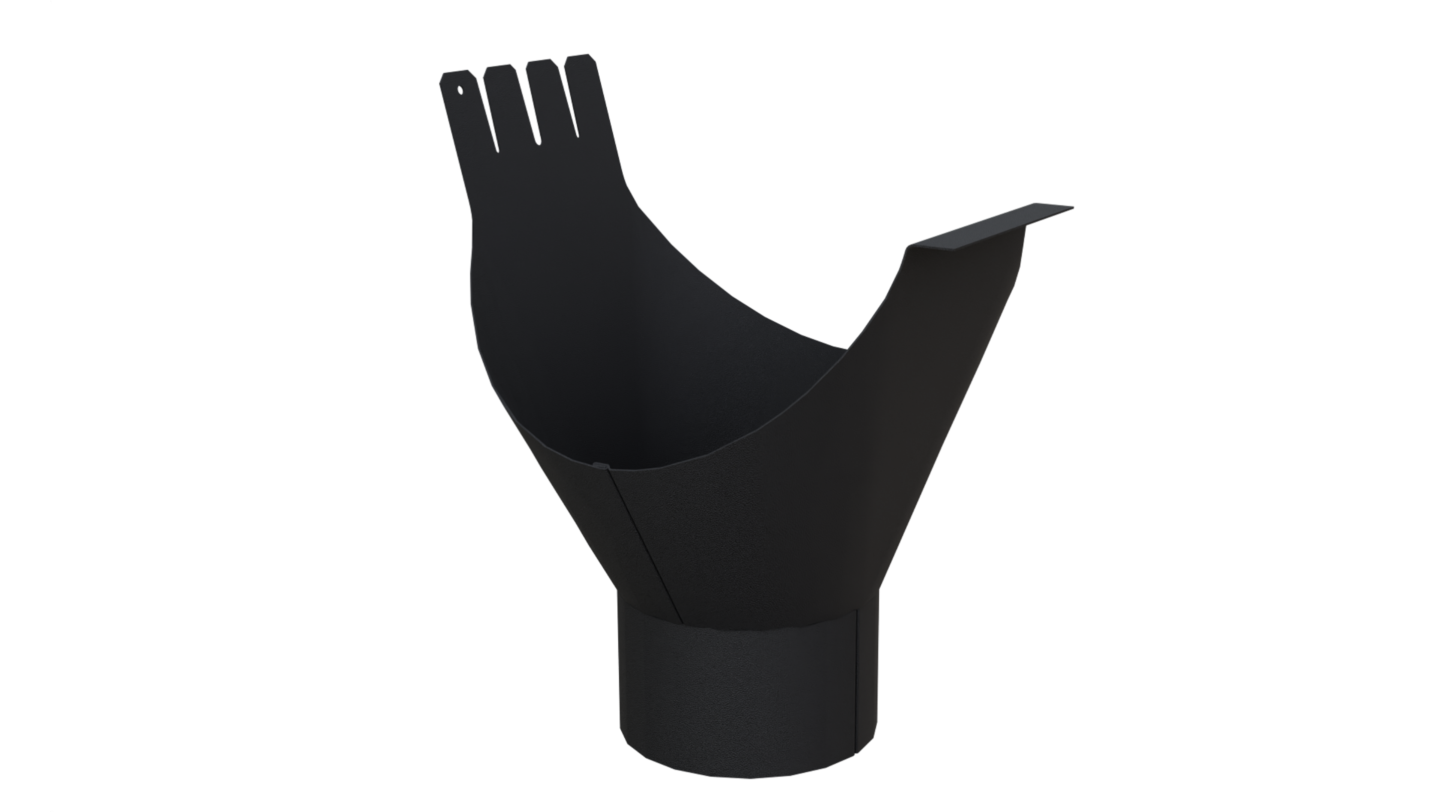 AOK - Gutter outlet piece, aluminium