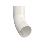 BKM - 13749 - (White) 70° Pipe Bend with Socket BKM70 75mm