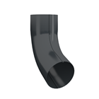 BKM - 13752 - (A. Grey) 70° Pipe Bend with Socket BKM70 75mm