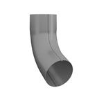BKM - 13783 - (Anthracite Met.) 70° Pipe Bend with Socket BKM70 87mm