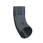 BKM - 13753 - (D. Grey) 70° Pipe Bend with Socket BKM70 75mm