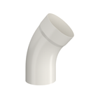 BM - 8744 - (White) 45° Pipe Bend with Socket BM45 75mm