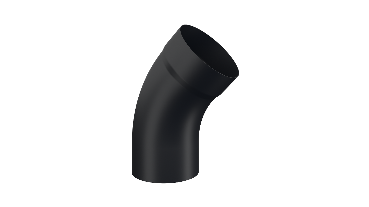 BM - Pipe bend with socket