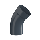 BM - 8748 - (D. Grey) 45° Pipe Bend with Socket BM45 75mm