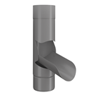 FUTK - 2167 - (Anthracite Met.) Manual Diverter FUTK 100mm