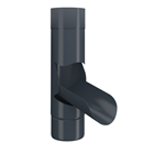 FUTK - 93935 - (D. Grey) Manual Diverter FUTK 100mm