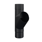 GROR - 15883 - (Matte Black) Pipe Branch GROR 75mm